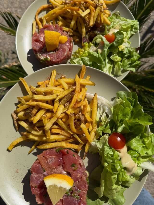 Steak haché frais grillé à La Brasserie, La Valette-du-Var